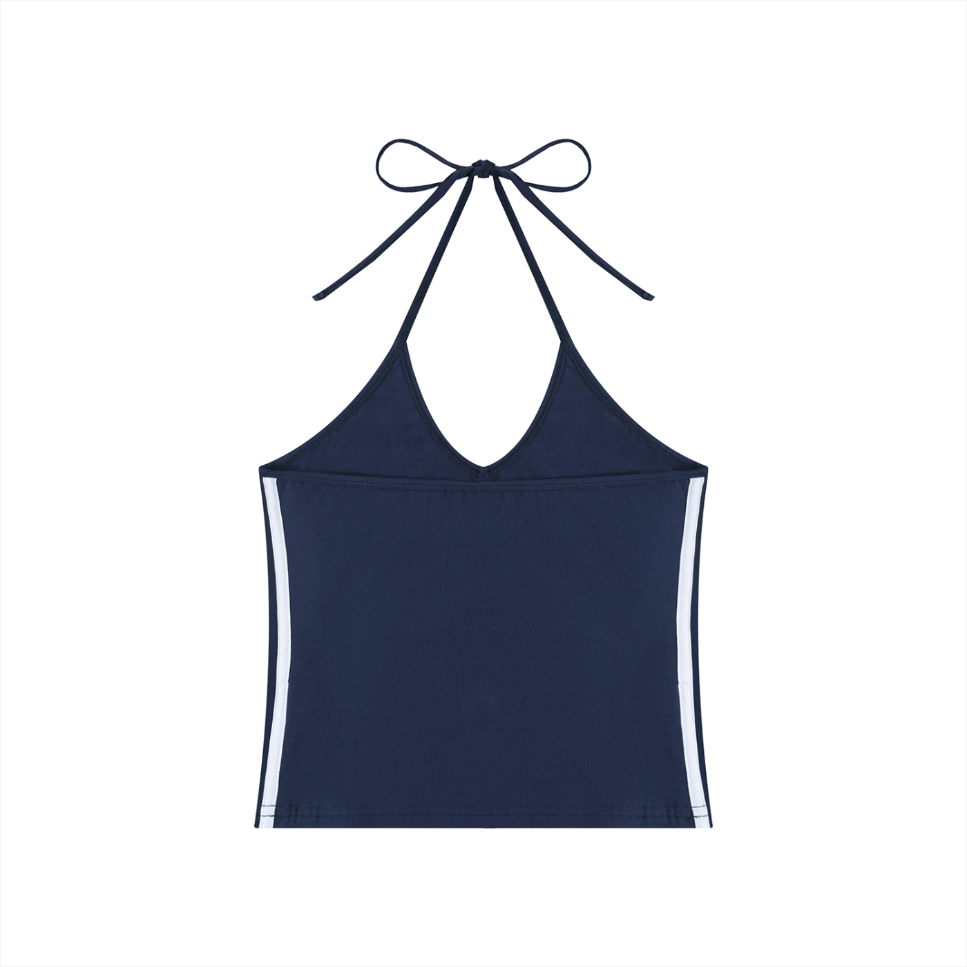 Essential Sculpting Halter Crop Tank Top