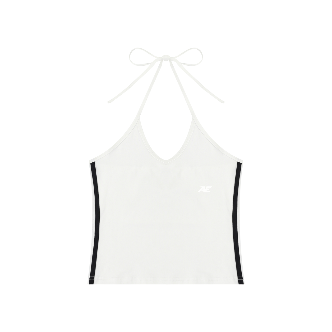 Essential Sculpting Halter Crop Tank Top