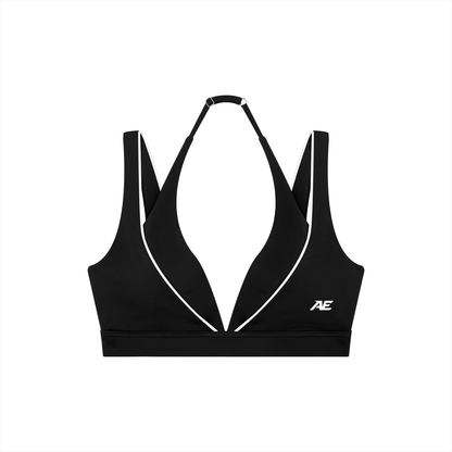 Essential Sculpting Halter Neck Sports Bra