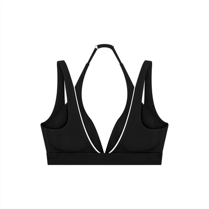 Essential Sculpting Halter Neck Sports Bra