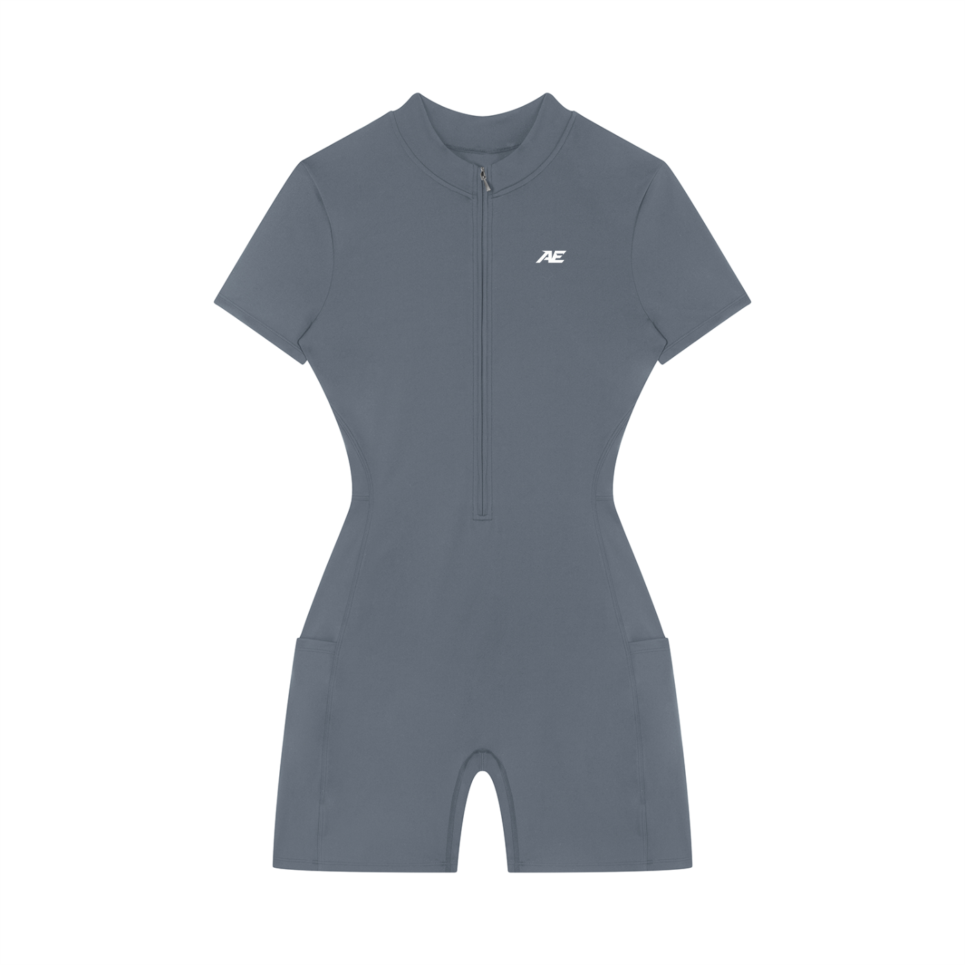 Essential Sculpting Half Zip Short Sleeve Unitard