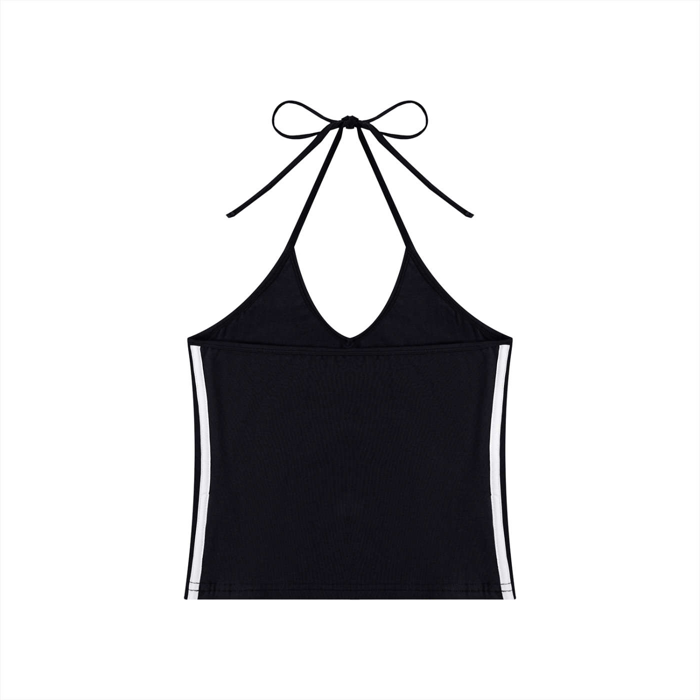 Essential Sculpting Halter Crop Tank Top