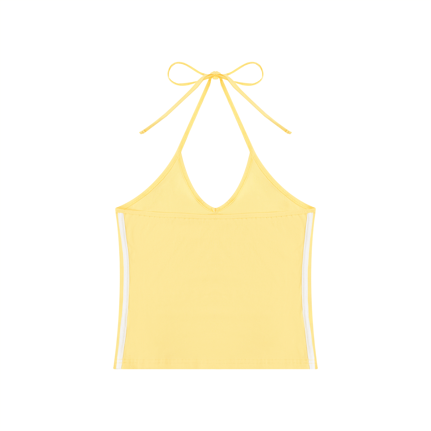 Essential Sculpting Halter Crop Tank Top