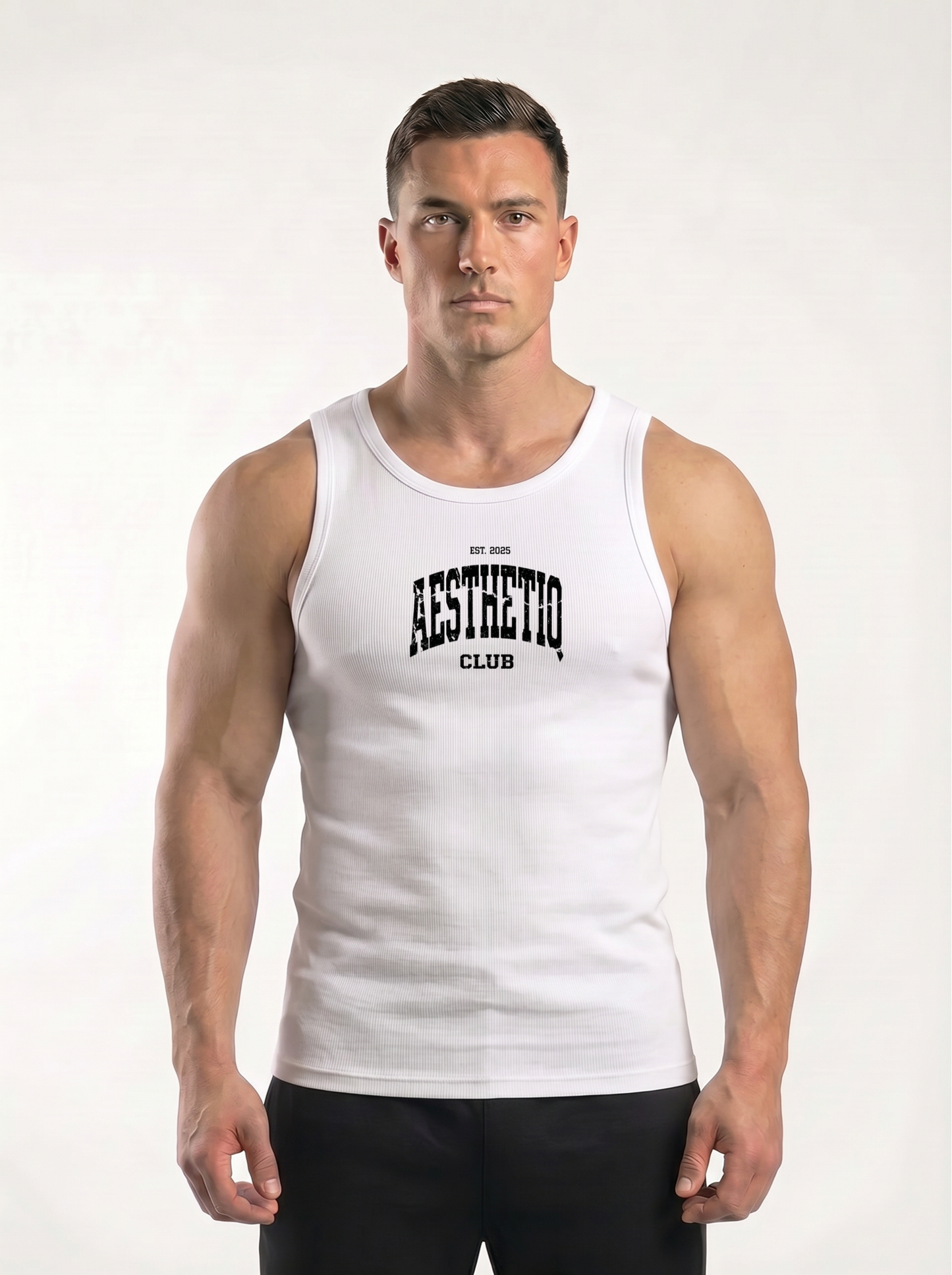 Mirage Summer Tank Top White