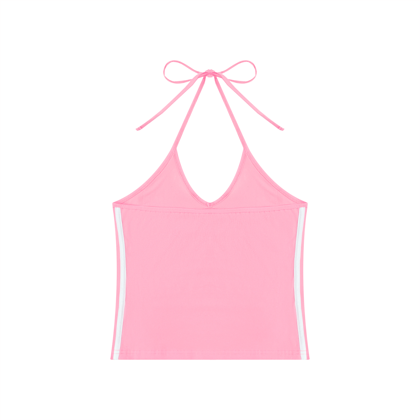 Essential Sculpting Halter Crop Tank Top