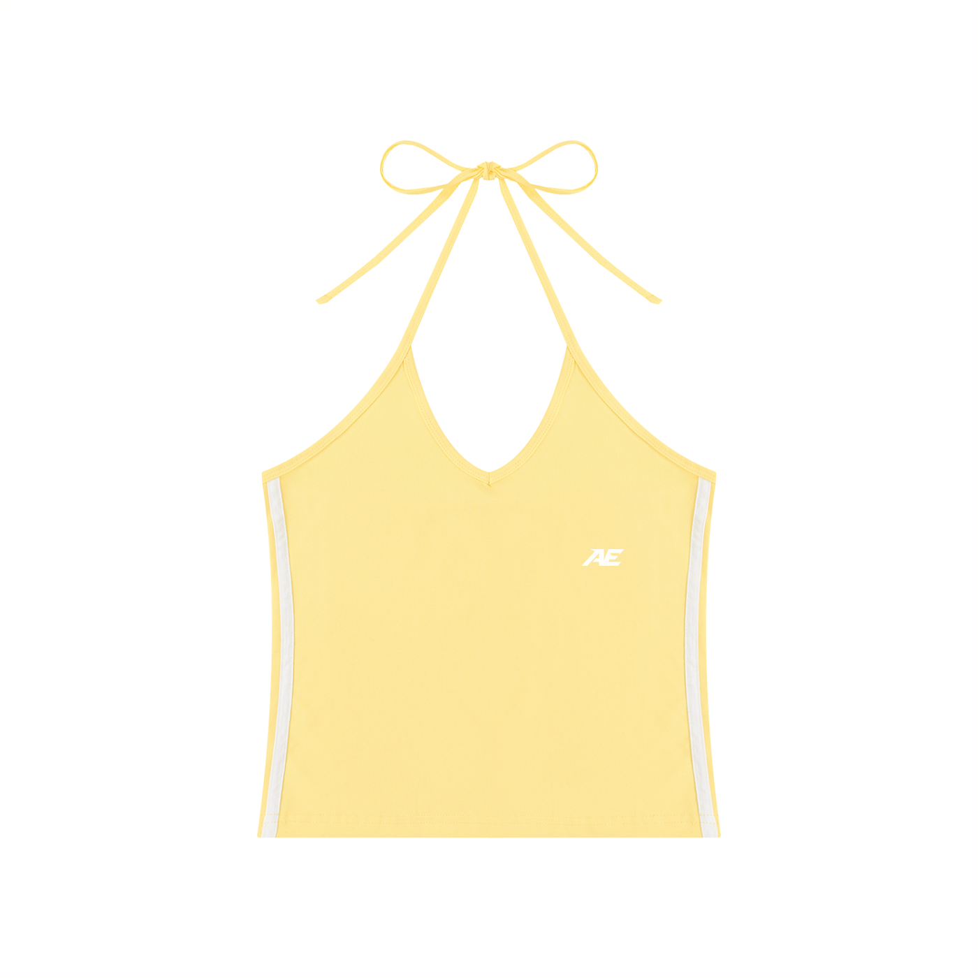 Essential Sculpting Halter Crop Tank Top