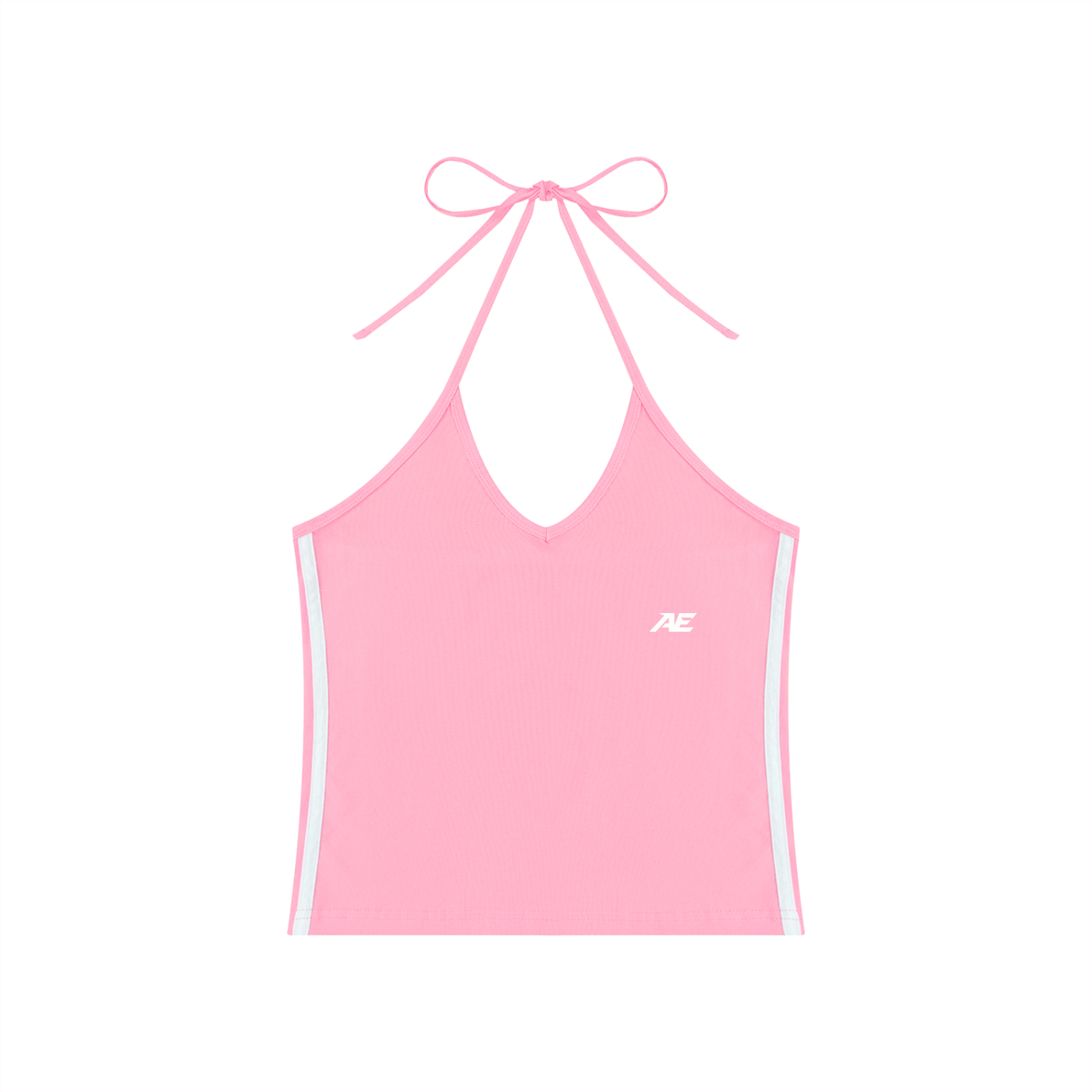 Essential Sculpting Halter Crop Tank Top