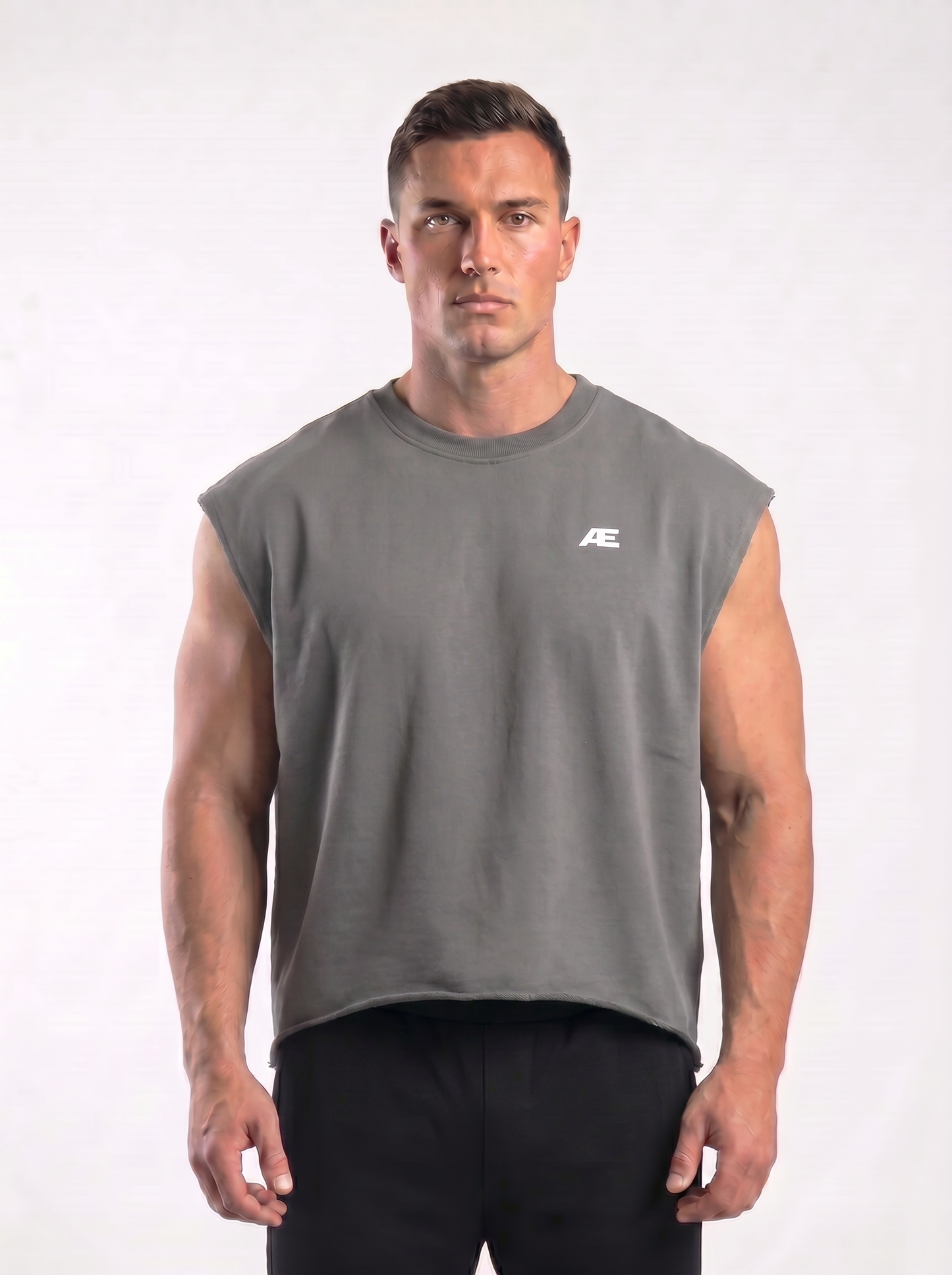"The Uniform" Oversize Sleeveless Shirt