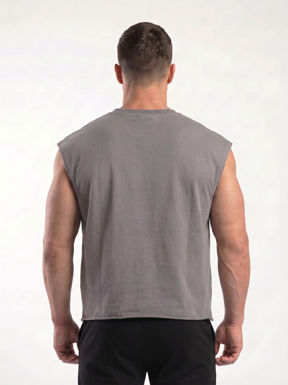 Cloud Summer Oversize Sleeveless Shirt