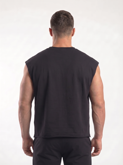 Cloud Summer Oversize Sleeveless Shirt